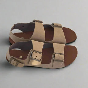 CHAD Taupe Barefoot Sandals