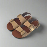 CHAD Taupe Barefoot Sandals