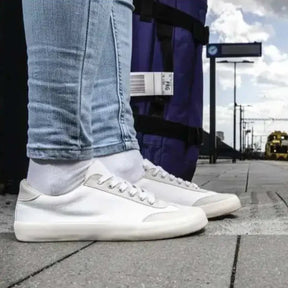 FELIX White Barefoot Sneakers - FELIX