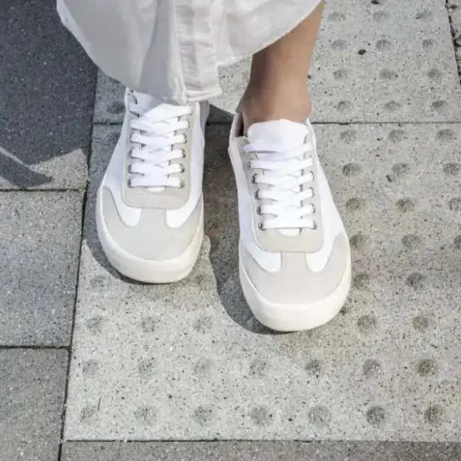 FELIX White Barefoot Sneakers - FELIX